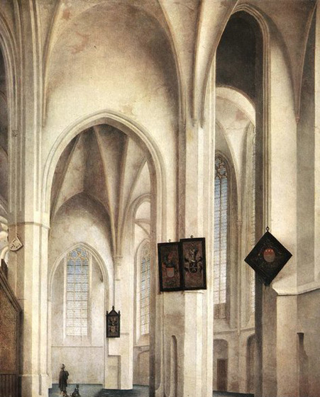 SAENREDAM, Pieter Jansz Interior of the St Jacob Church in Utrecht